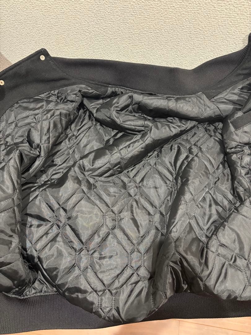 RAIDERS スタジャン ブラック/ホワイト