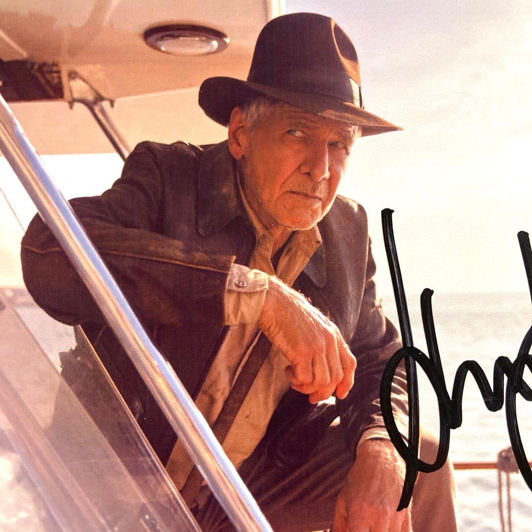 ハリソンフォード直筆サイン入り2Lサイズ写真…