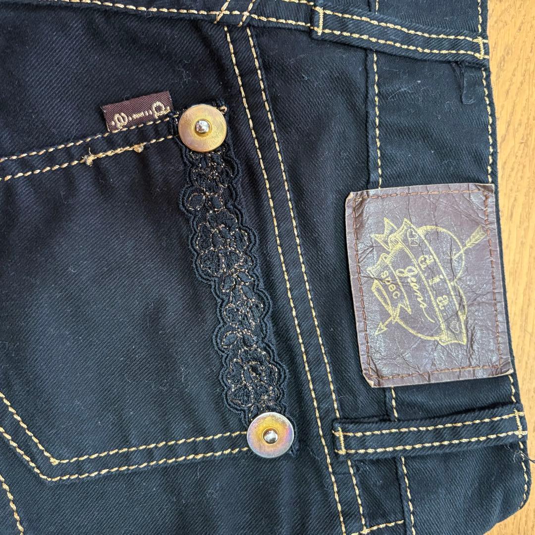 【激レア】　d.i.a. ショートパンツ　ブラック　レース　リング付き