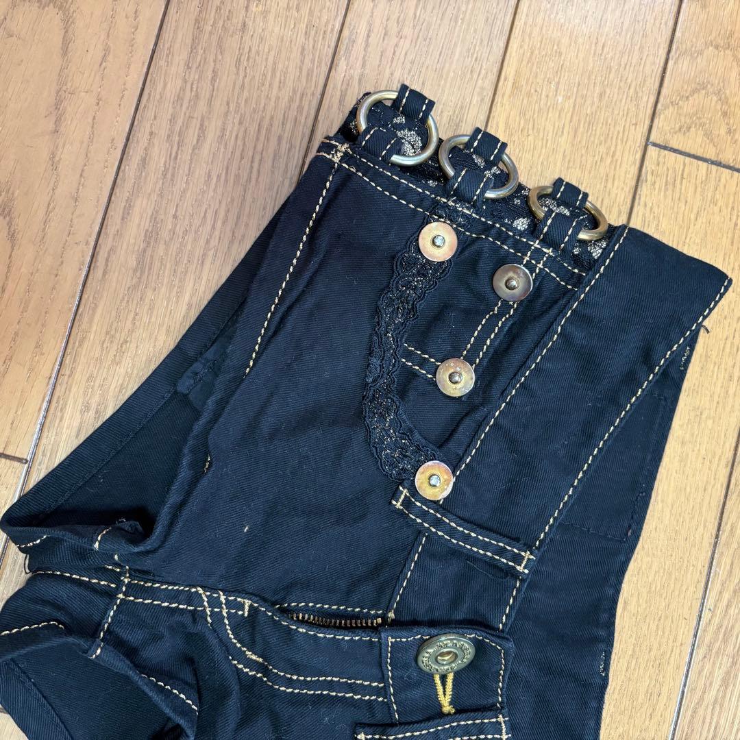 【激レア】　d.i.a. ショートパンツ　ブラック　レース　リング付き