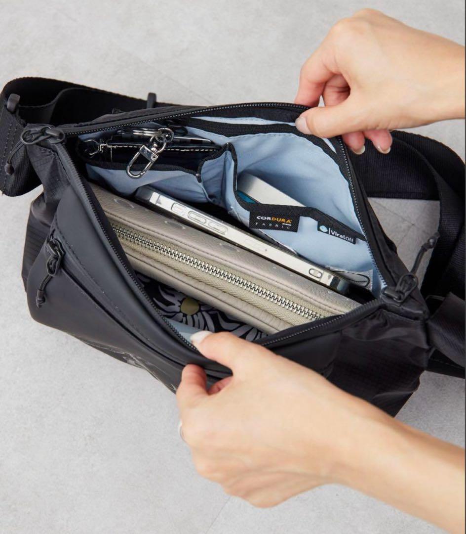 ear PAPILLONNER フォックス　プリント　ショルダーバッグ