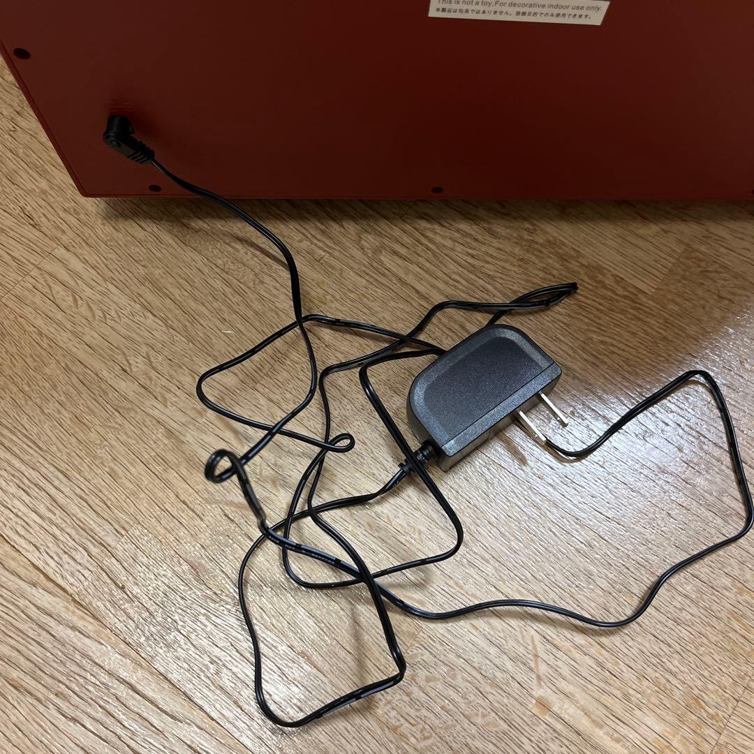 コストコクリスマス　レトロ TV ライト & ミュージック付　クリスマス置き物