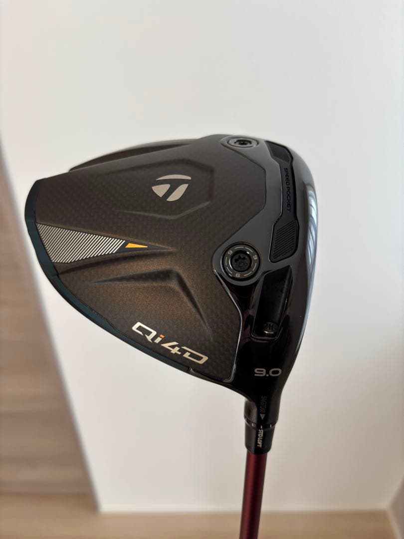 【ほぼ未使用】テーラーメイド Qi4dドライバー 9° 24ベンタスレッド6s