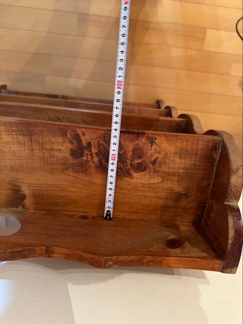 カントリー4段シェルフ♡アップルモチーフ