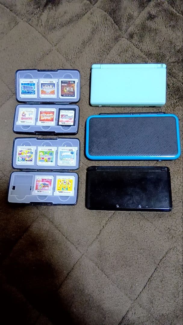 DSiLL・DSi・3DSLL本体＋DSソフト23本＋スーファミ動作済