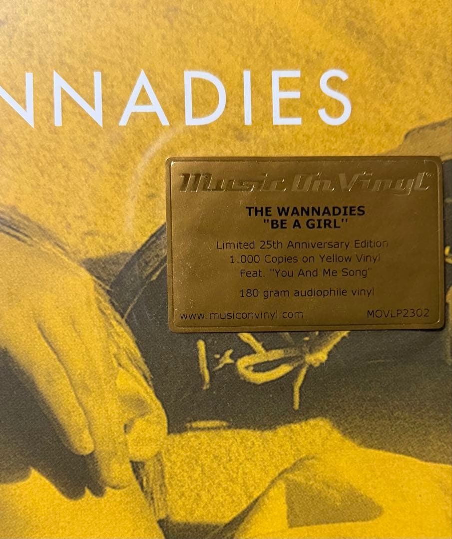The Wannadies – Be A Girl LP 1000枚限定