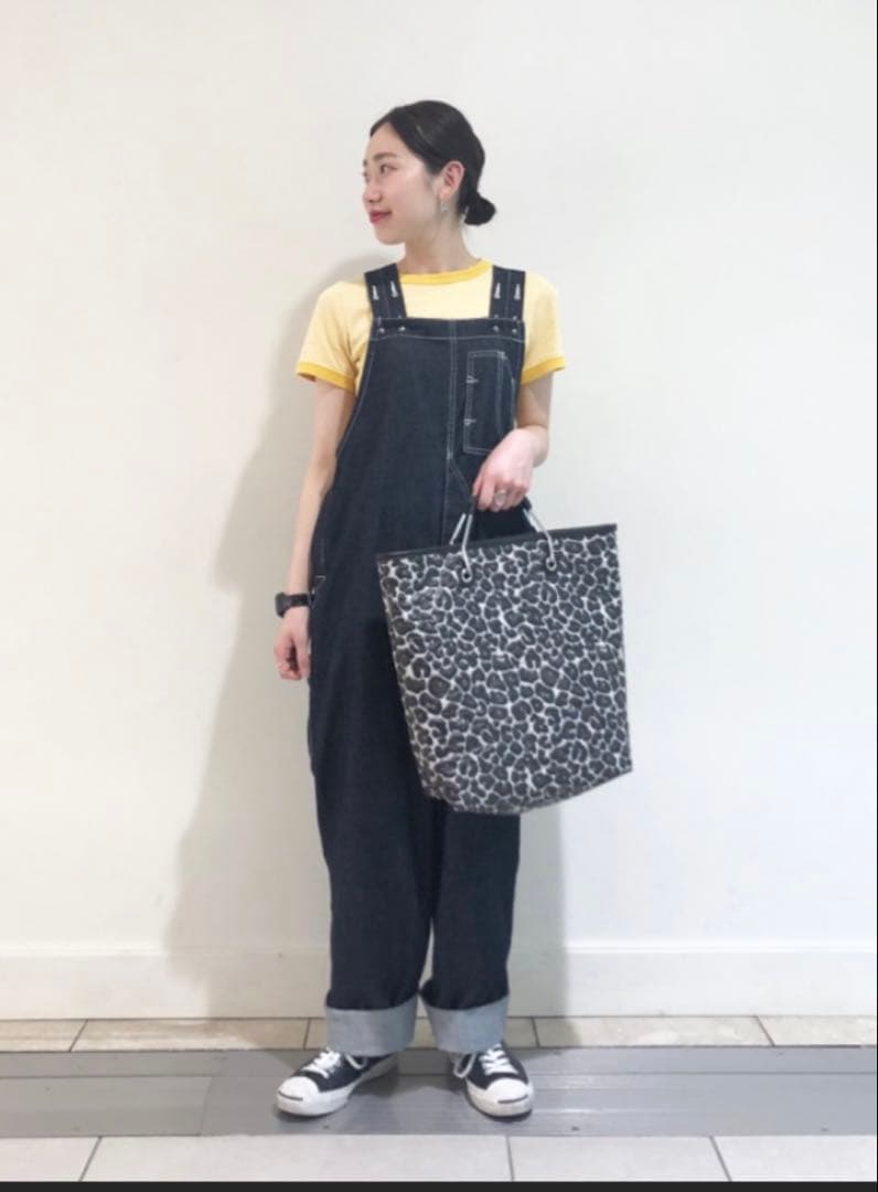 BEAMS BOY ダークデニム オーバーオール