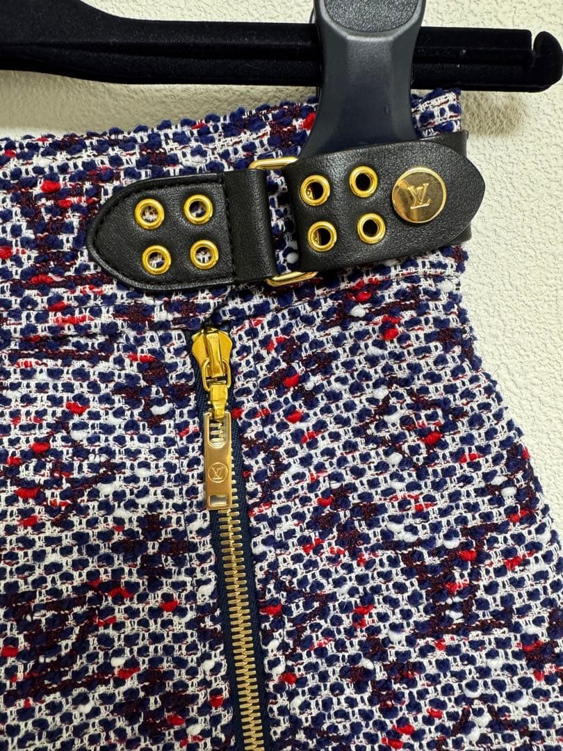 10/19まで限定値下げ！Louis Vuitton ツイードミニスカート