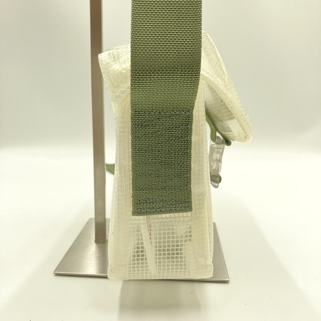 【melon】アクネステュディオズ　クリア メッセンジャーバッグ PVC