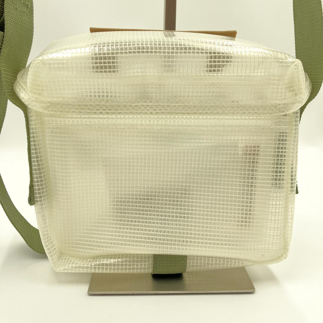 【melon】アクネステュディオズ　クリア メッセンジャーバッグ PVC