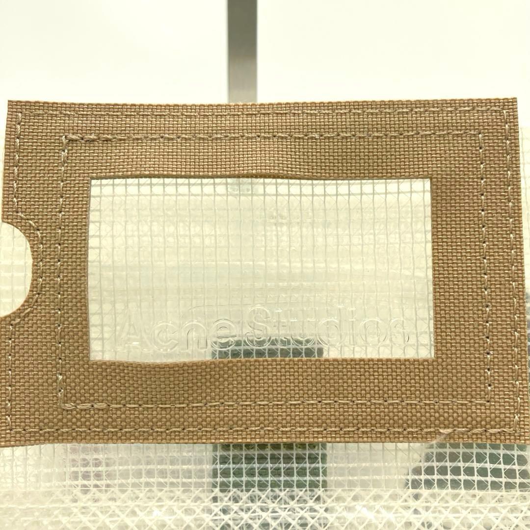 【melon】アクネステュディオズ　クリア メッセンジャーバッグ PVC