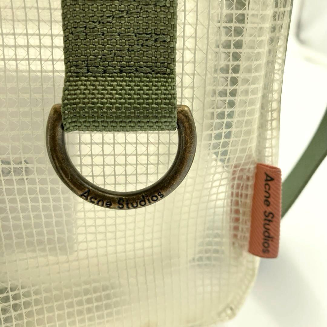 【melon】アクネステュディオズ　クリア メッセンジャーバッグ PVC