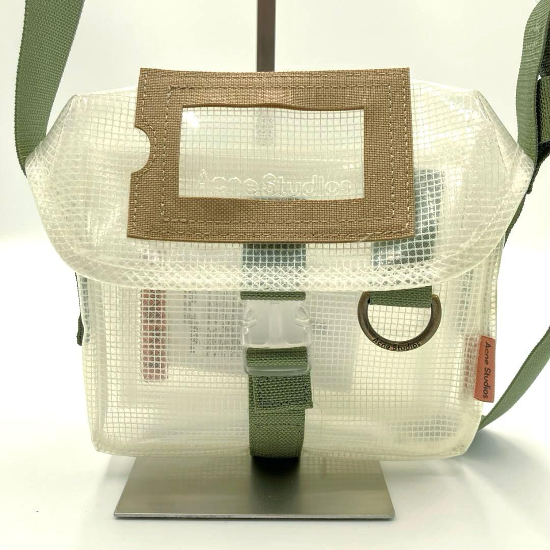 【melon】アクネステュディオズ　クリア メッセンジャーバッグ PVC