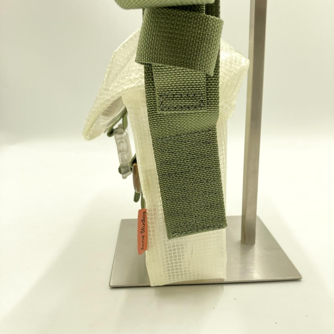【melon】アクネステュディオズ　クリア メッセンジャーバッグ PVC
