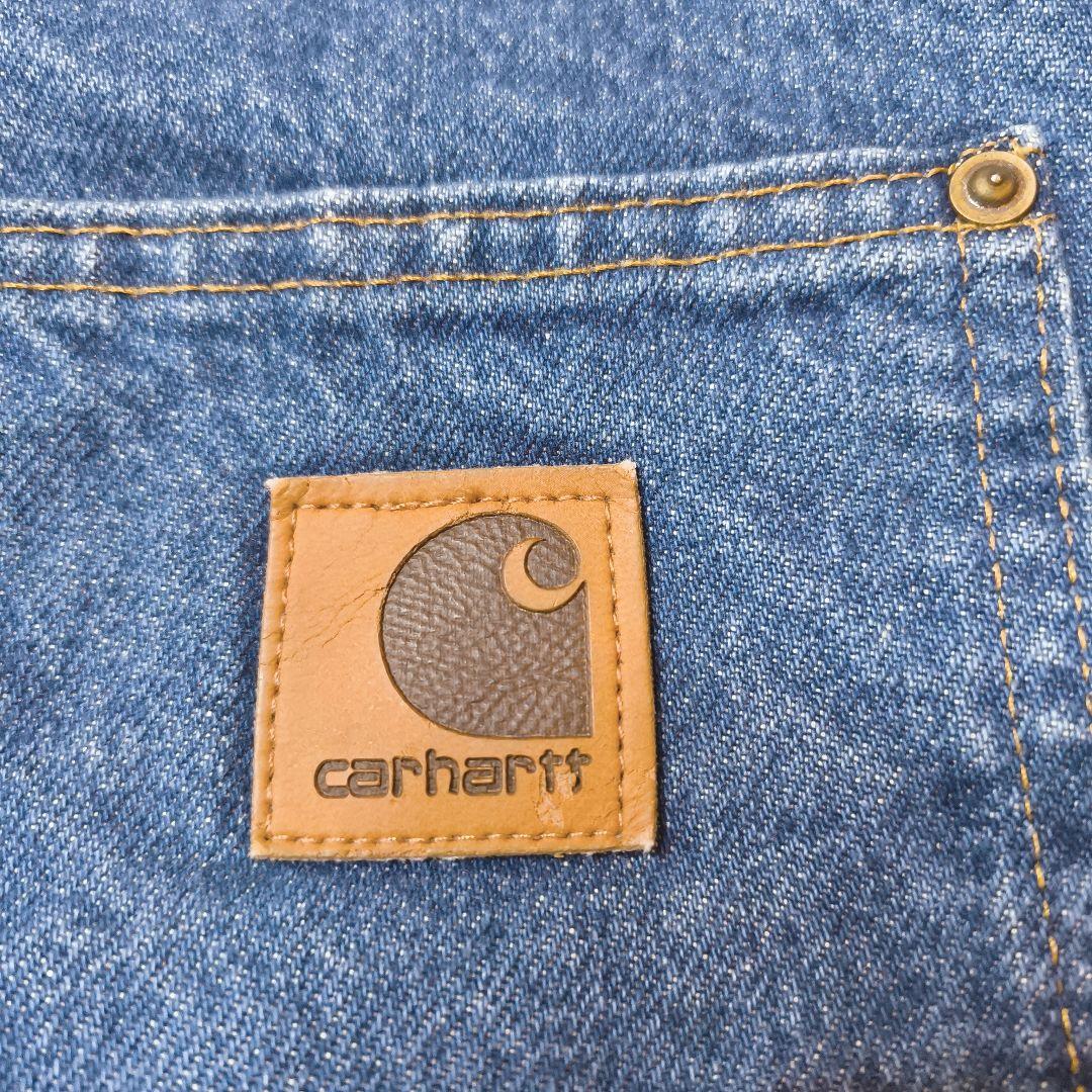 ​【美品/USA製】カーハート デニム チョアコート XXL-TALL 濃紺