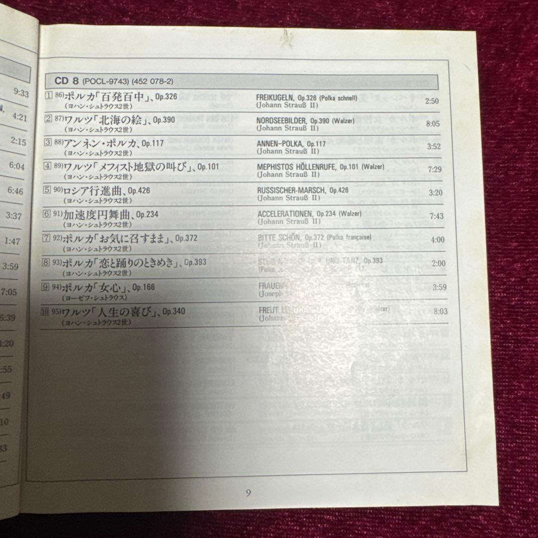 DieSchönsteWiener-Musikウィンナワルツ大全集12CDセット