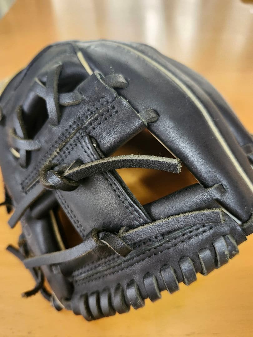 ZETT グラウンドヒーロー 右投げ用 黒