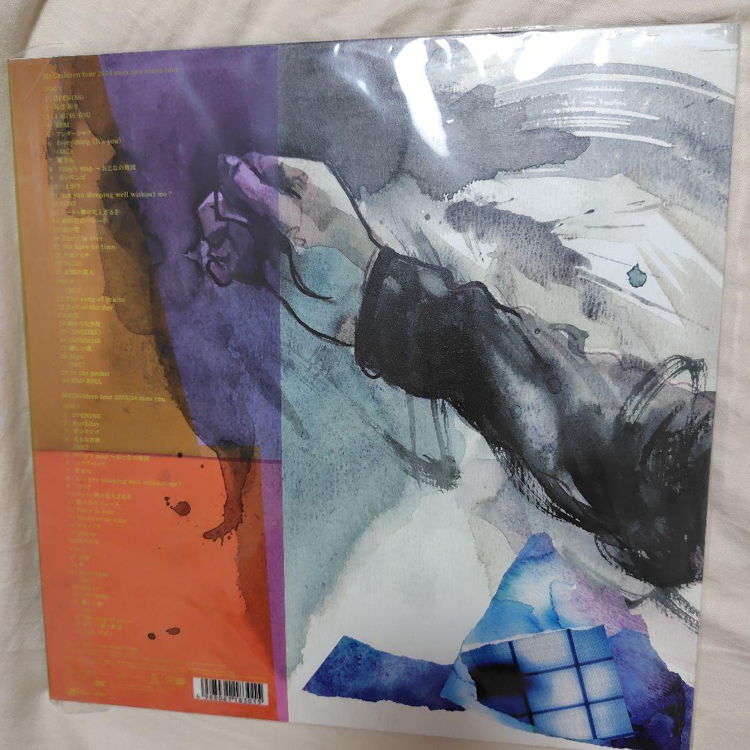 Mr.Children/miss you LIVE〈4枚組〉DVD