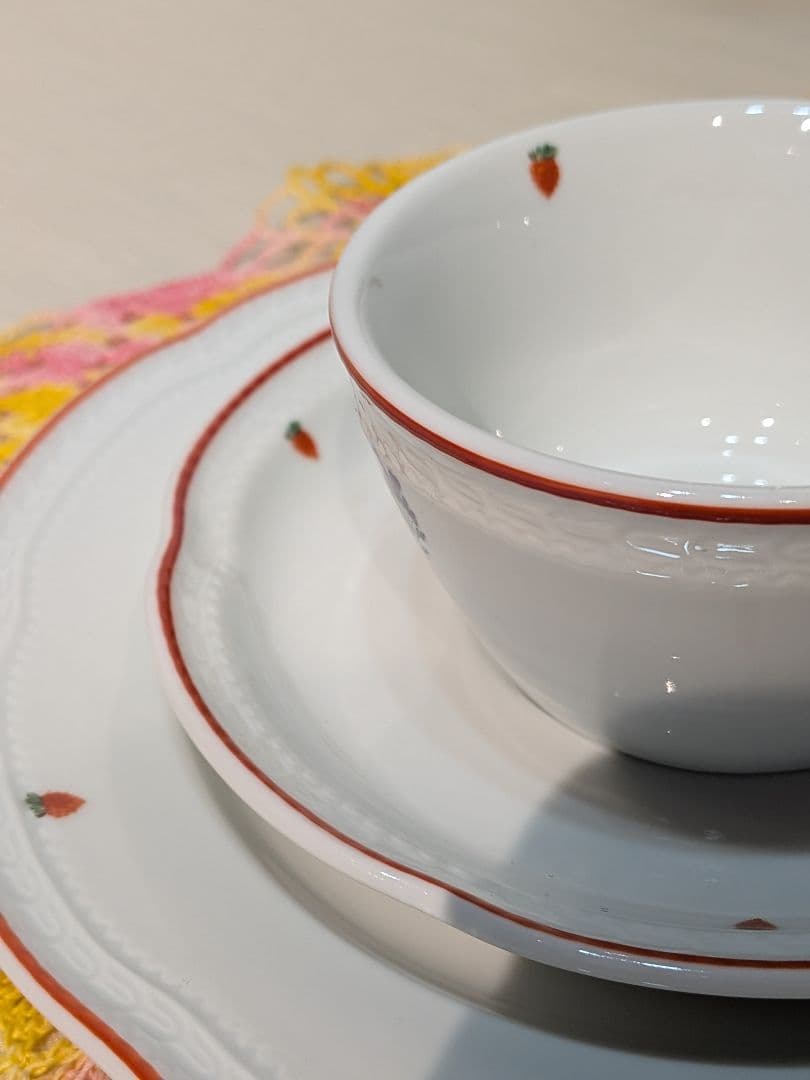 リチャードジノリ　カップ＆ソーサー　プレート　トリオ　いちご　ストロベリー　希少