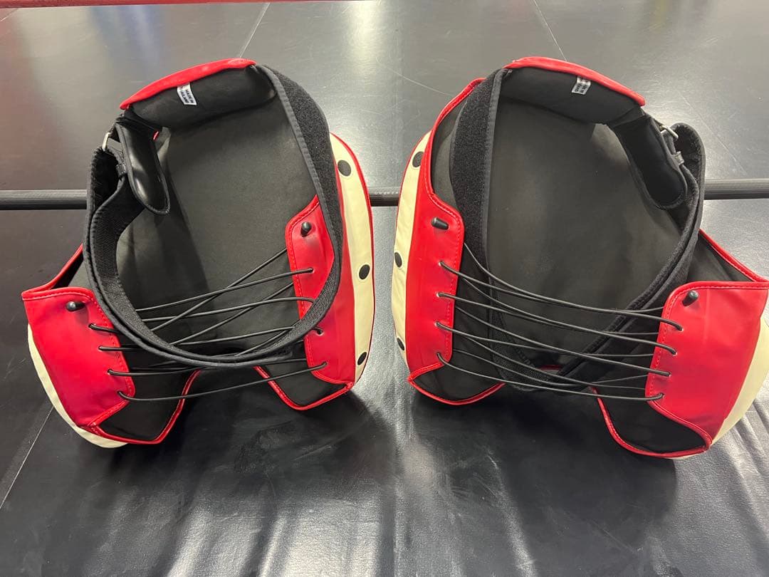 Fairtex フェアテックス ローキック用タイパッド　RED