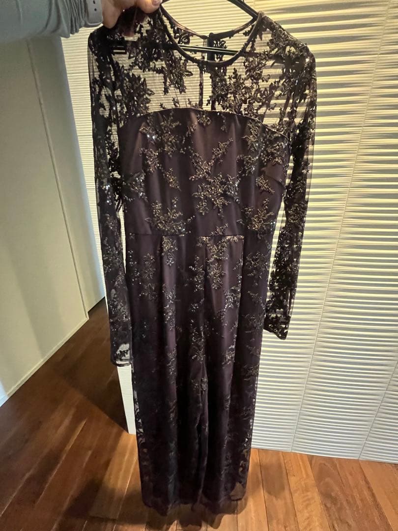 サロペット・オーバーオール・オールインワン Ameri SPANGLE LACE ROMPERS