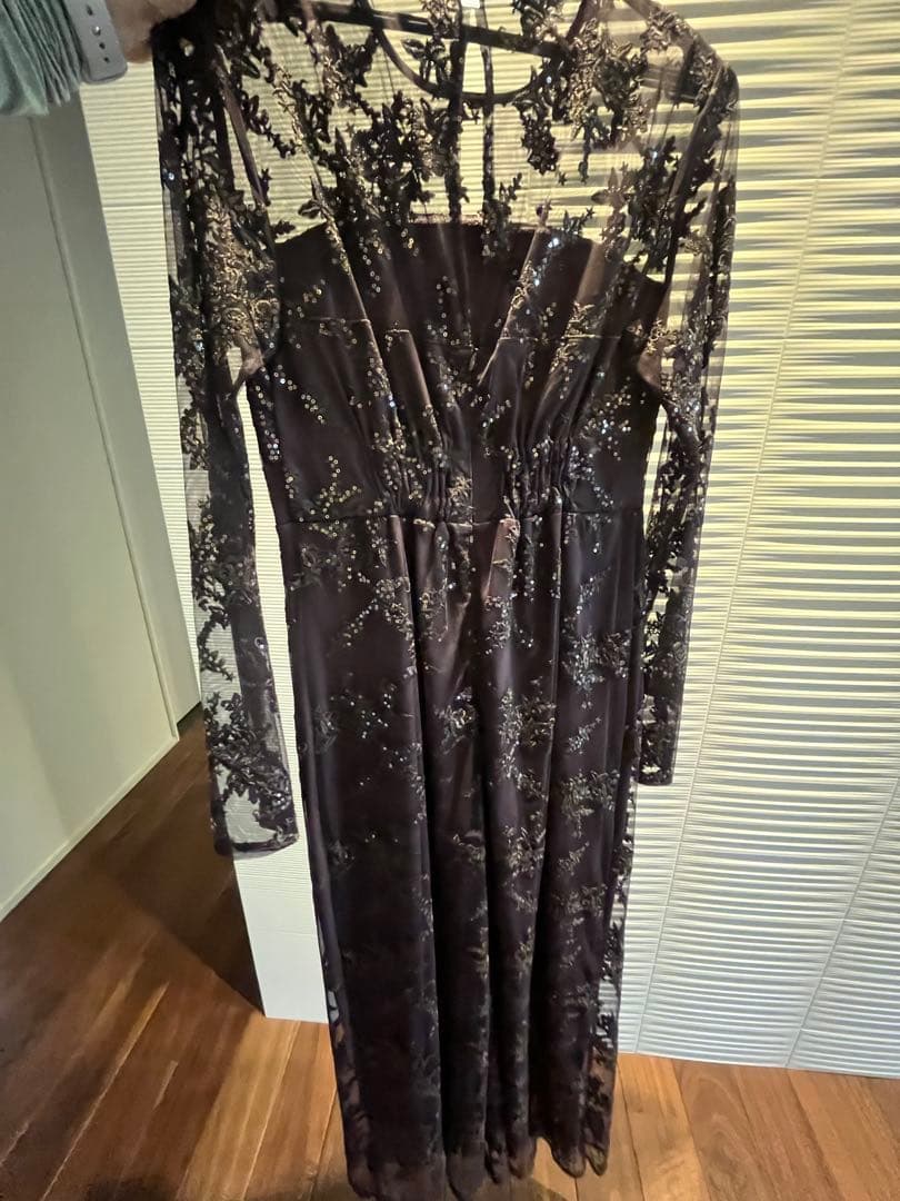 サロペット・オーバーオール・オールインワン Ameri SPANGLE LACE ROMPERS