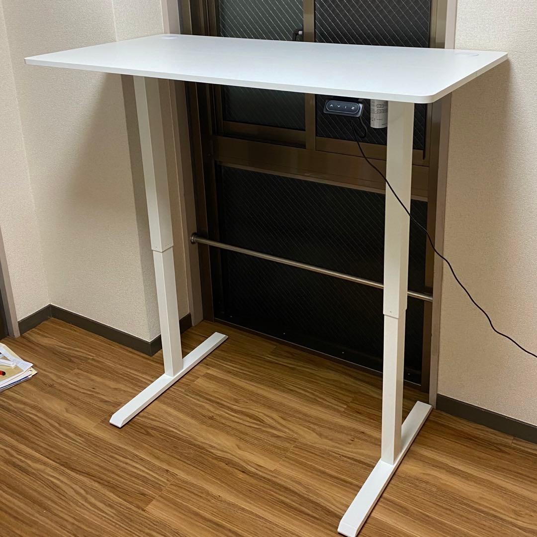 FEZIBO 昇降デスク 横120cm 奥行き60cm 高さ72〜118cm