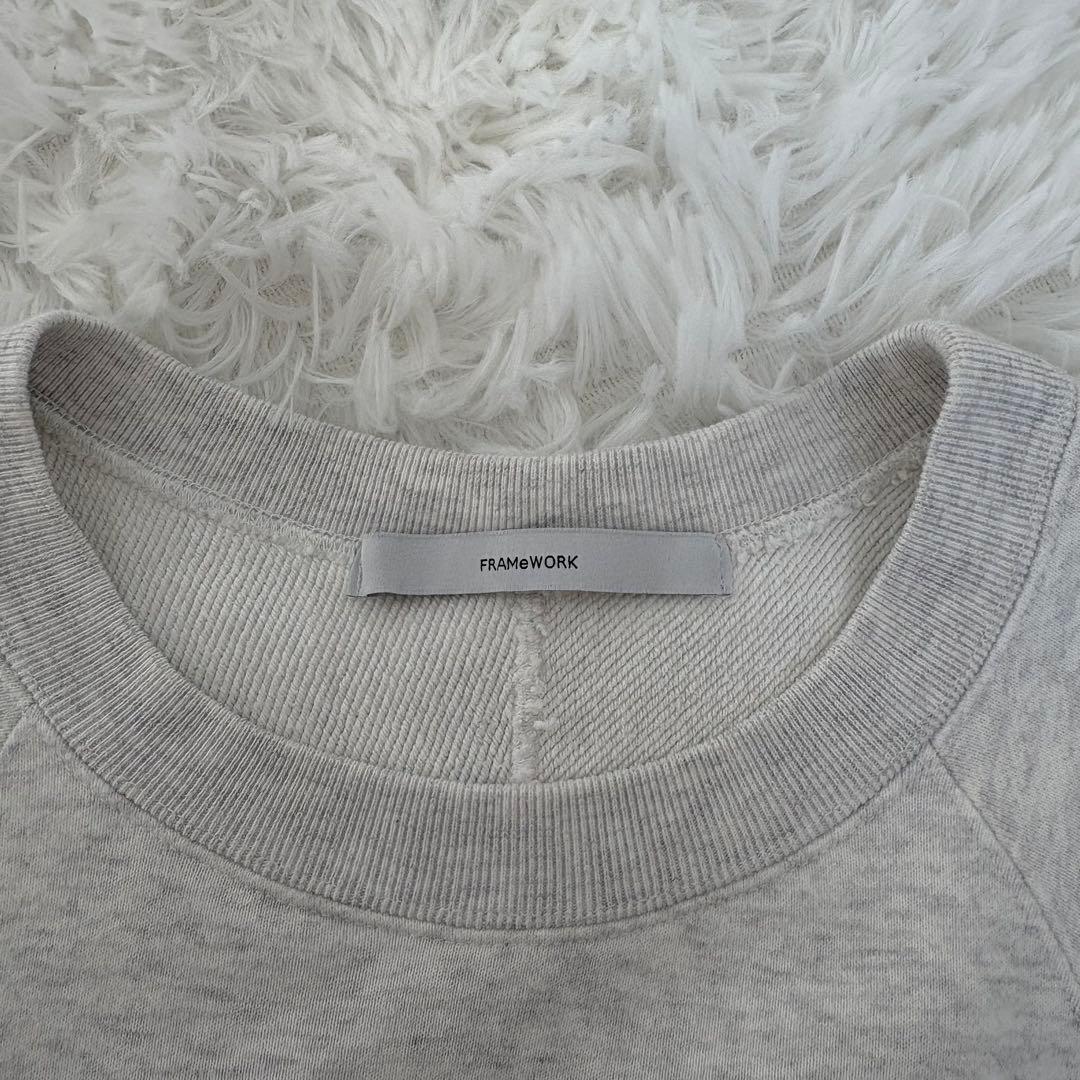 mi.h.o9.14様 FRAMeWORK✨スウェット コクーンプルオーバー