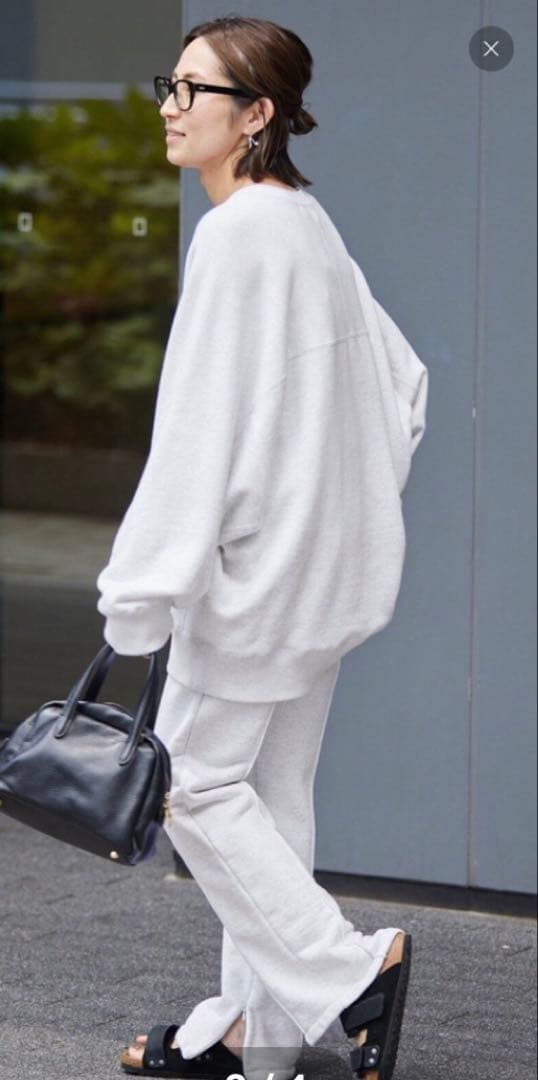 mi.h.o9.14様 FRAMeWORK✨スウェット コクーンプルオーバー