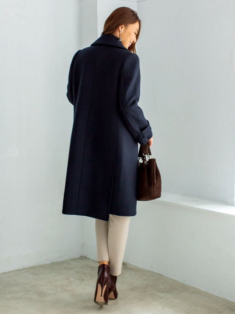 新品未使用タグ付き　STYLE DELI バージンウールダブルロングコート