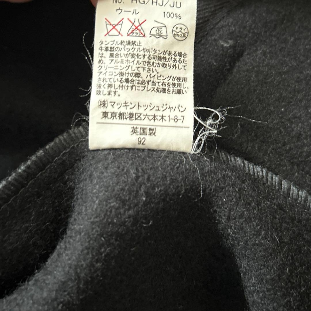 マッキントッシュ MACKINTOSH フード付きピーコート　40サイズ