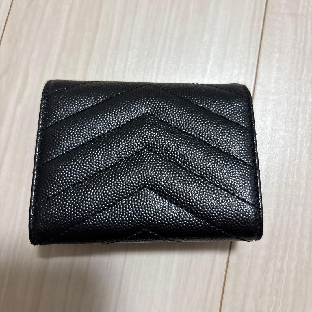 【超美品】YSL 黒 レザー キーケース