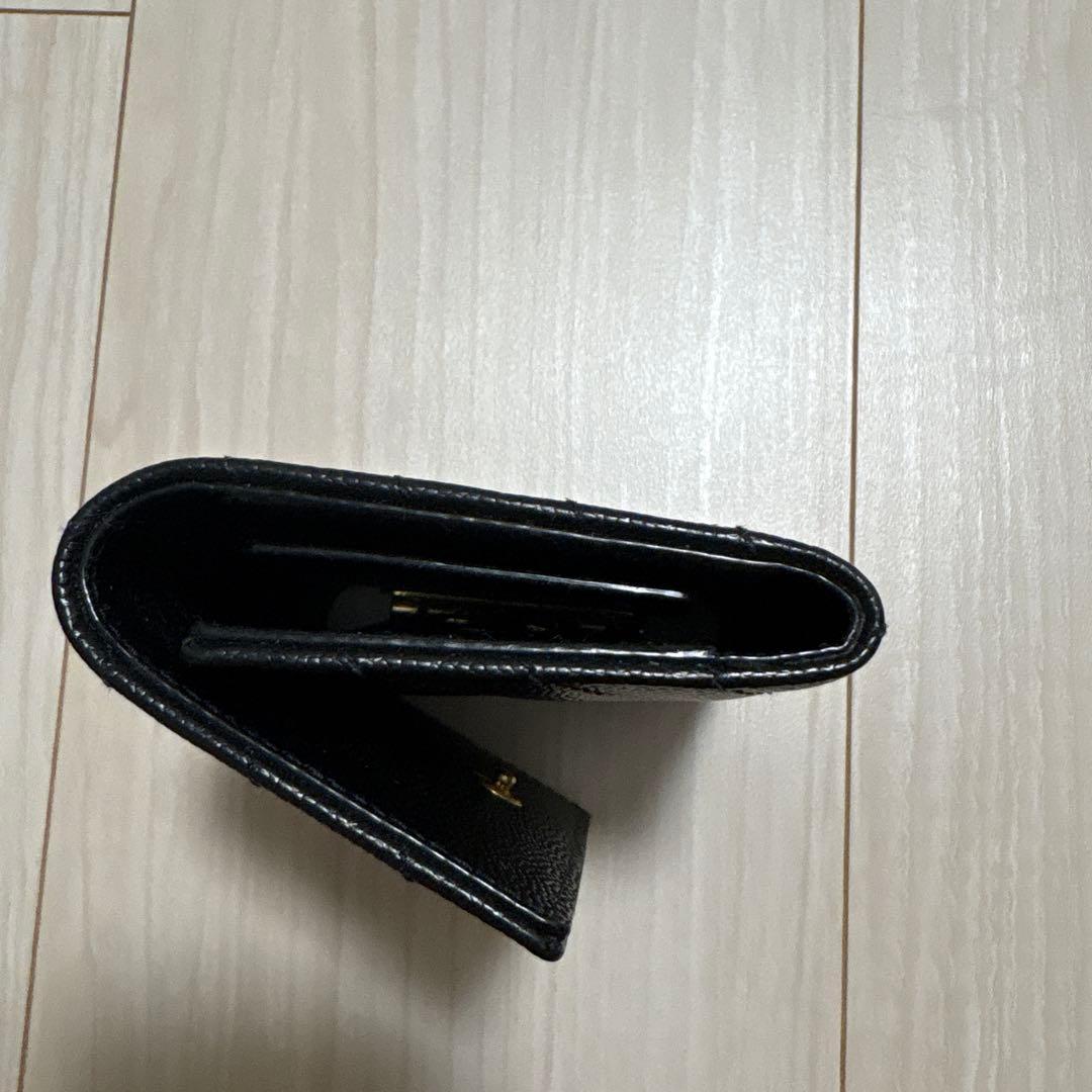 【超美品】YSL 黒 レザー キーケース