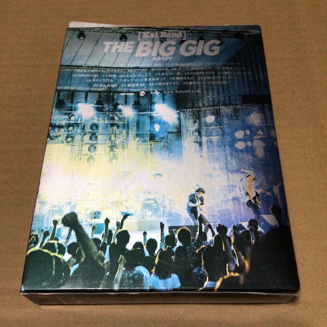 甲斐バンド　THE BIG GIG AGAIN　DVD CD　甲斐よしひろ