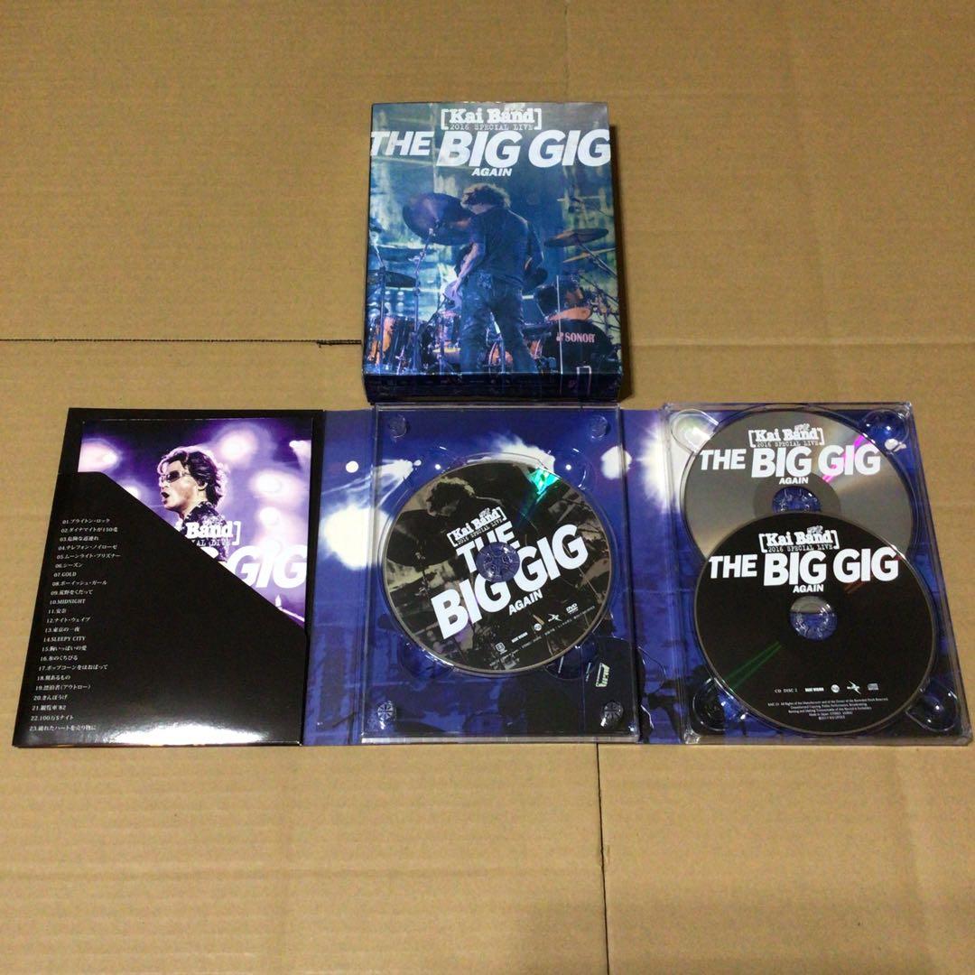 甲斐バンド　THE BIG GIG AGAIN　DVD CD　甲斐よしひろ