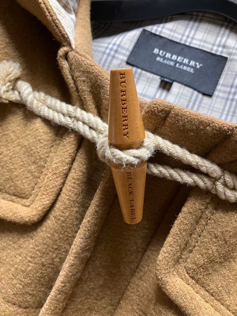 BURBERRY BLACK LABEL ダッフルコート M キャメル