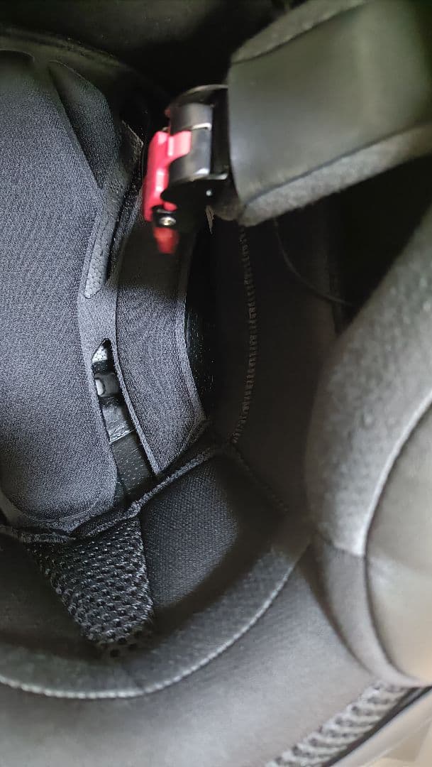 Kabuto フルフェイスヘルメット ブラック・レッド　いんかむつき