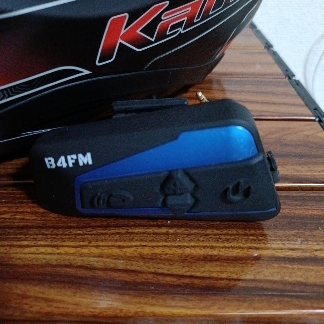 Kabuto フルフェイスヘルメット ブラック・レッド　いんかむつき