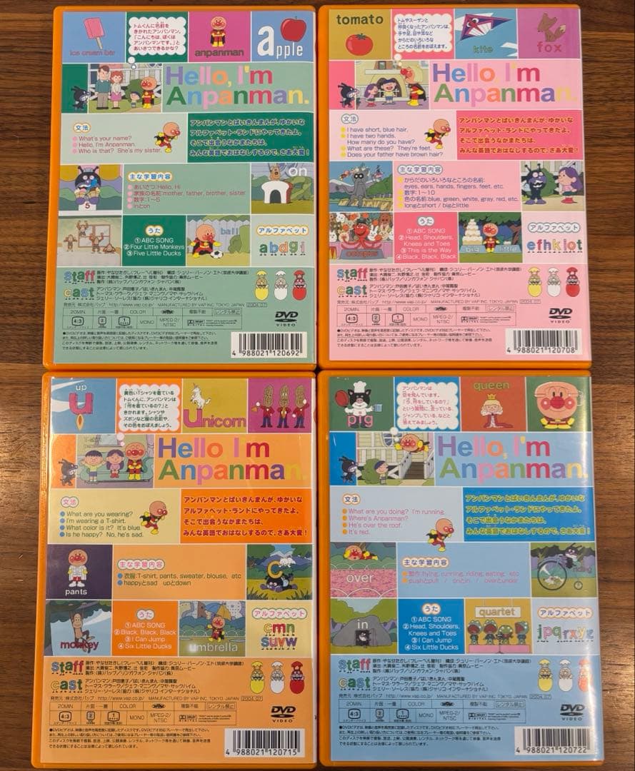 アンパンマン　えいごであそぼう　えいごランド