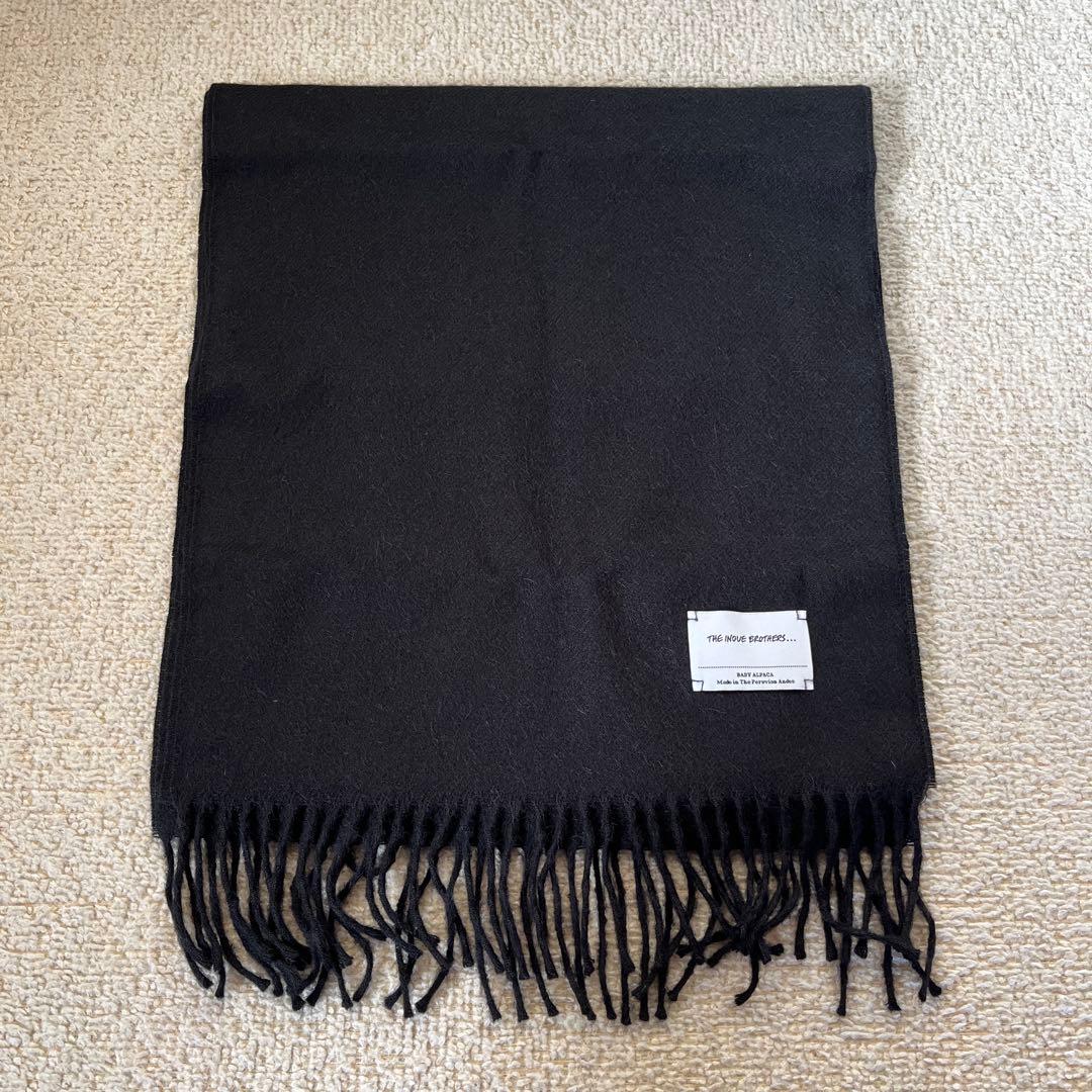 THE INOUE BROTHERS 黒マフラー