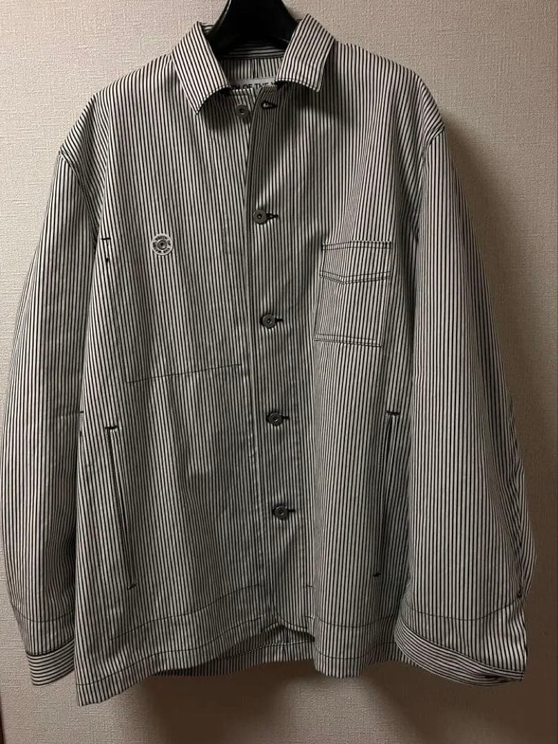 ジャケット・アウター YOUTH OF THE WATER HICKORY COVERALL