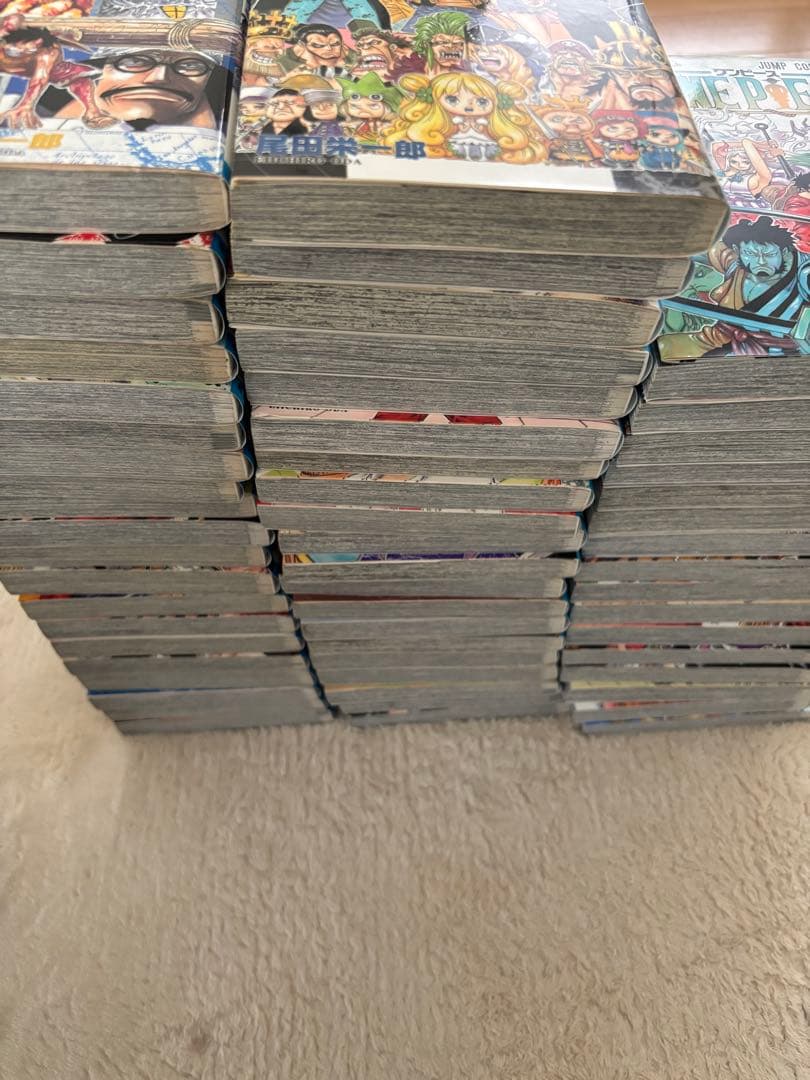 ワンピース 58巻〜113巻 まとめ売り 56冊 漫画 本 帯付きあり