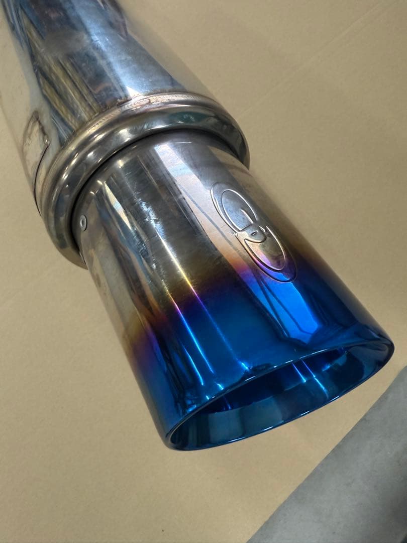 ランクルプラド150後期 ガナドールマフラー GVE-044BL