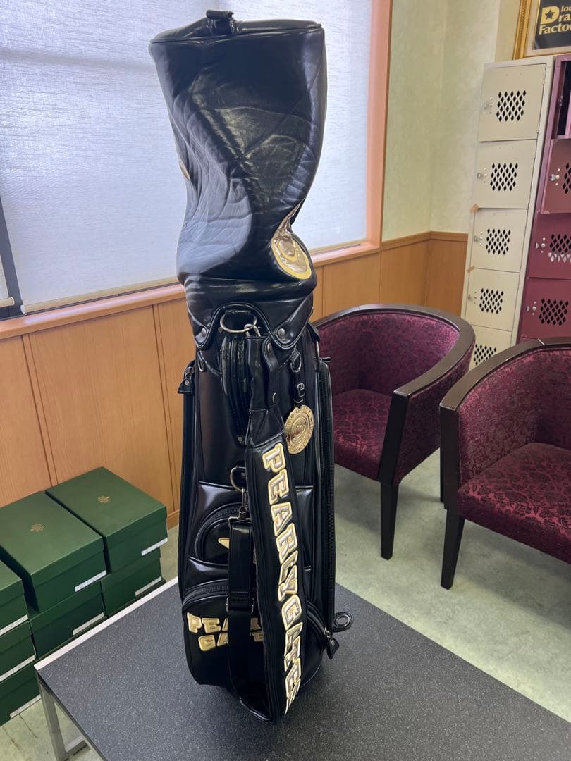 パーリーゲイツ キャディバック ブラック 値段交渉ok