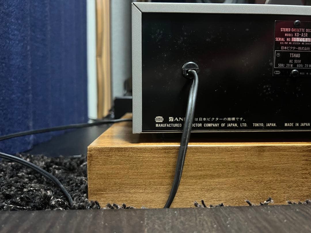 ビクターVictor KD-A5R ステレオカセットデッキ完動品