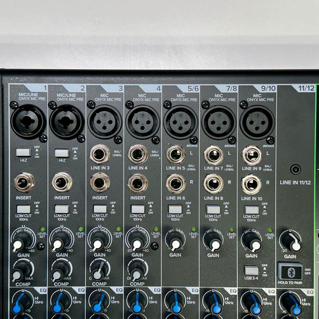 MACKIE ProFX12V2+アナログミキサー 12チャンネル【美品】