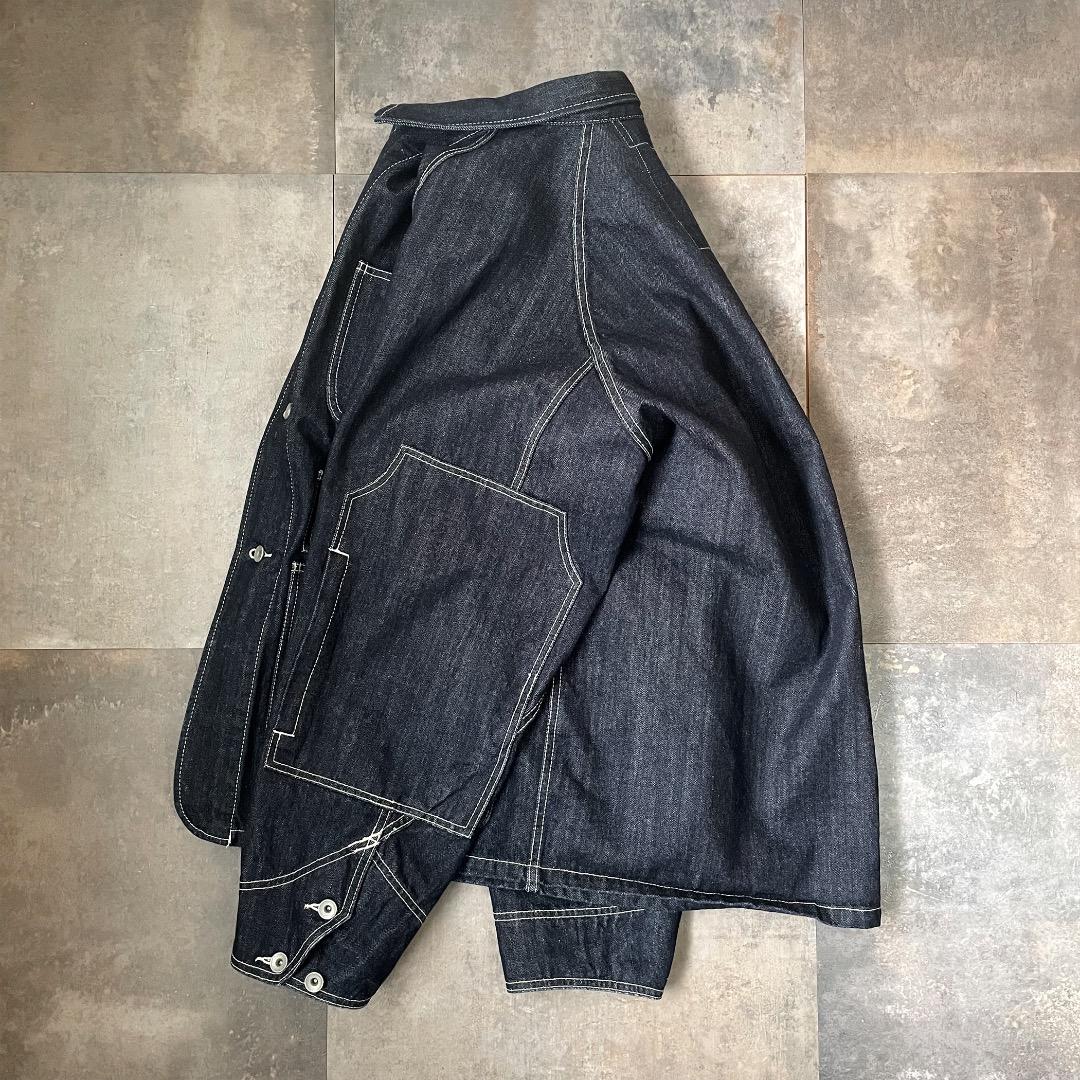 SSZ x BEAMS PLUS マルチポケットカバーオール 濃紺