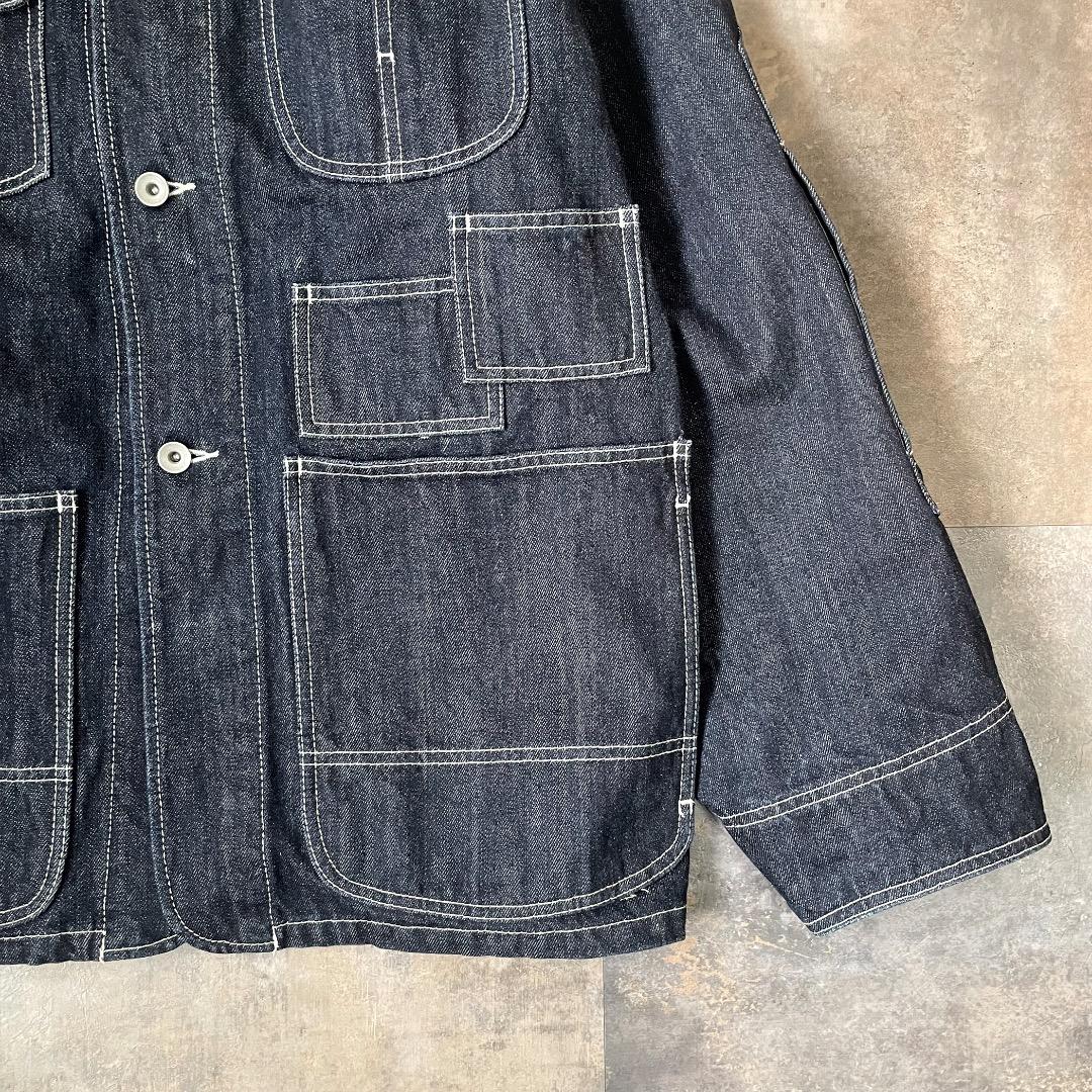 SSZ x BEAMS PLUS マルチポケットカバーオール 濃紺