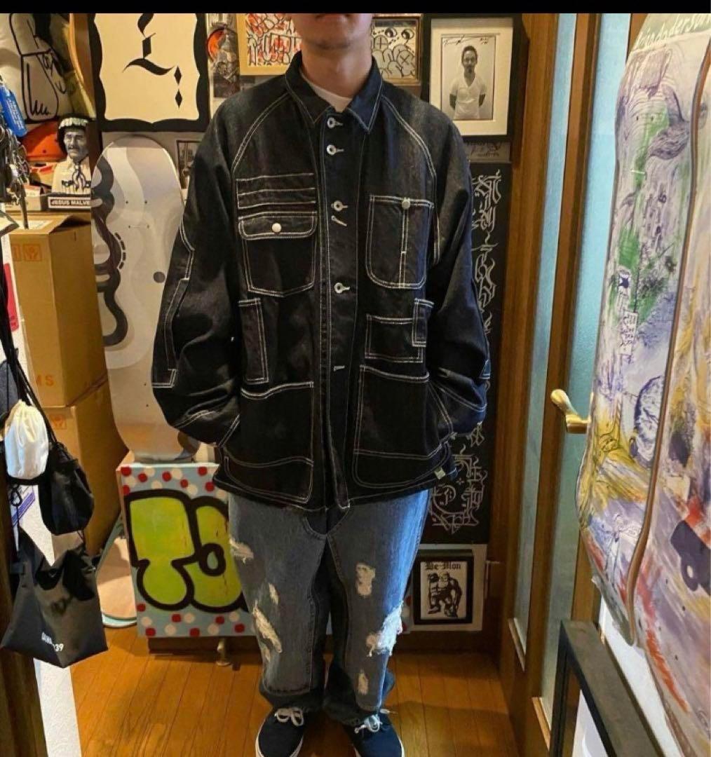 SSZ x BEAMS PLUS マルチポケットカバーオール 濃紺