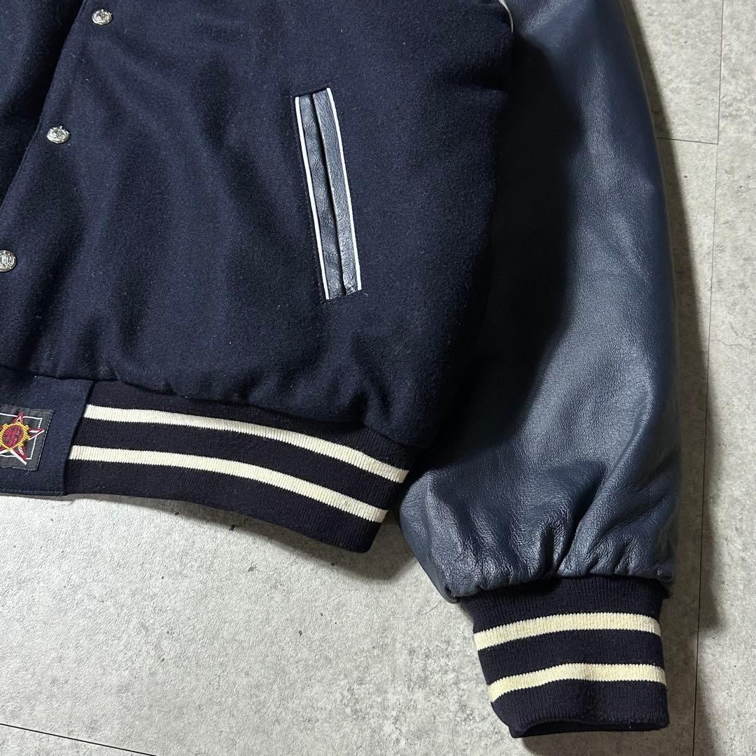 3XL JH リバーシブル スタジャン ニューヨークヤンキース レザー 本革